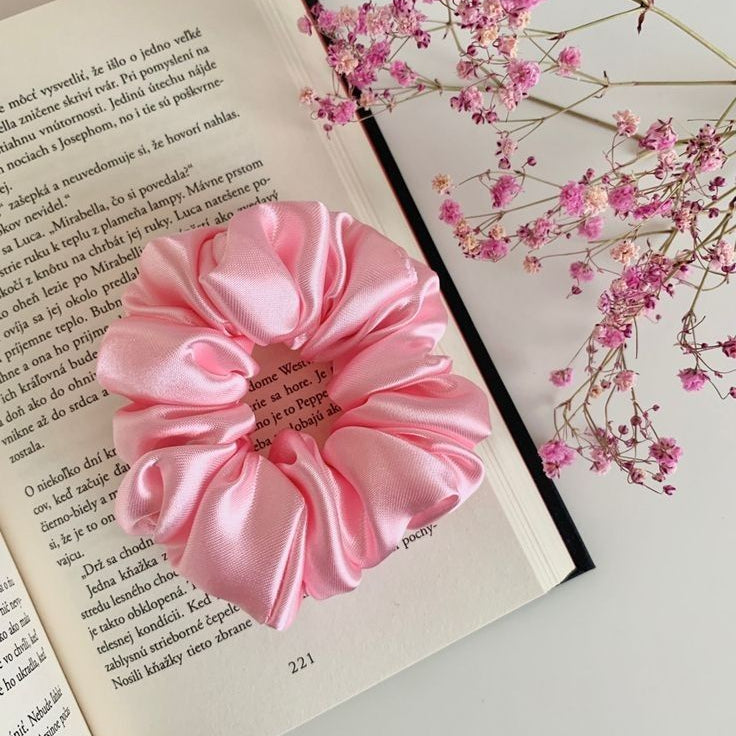 Premium Satin Scrunchies Set – Soft, Elegant Hair Ties for Women & Girls | Lush and Loop