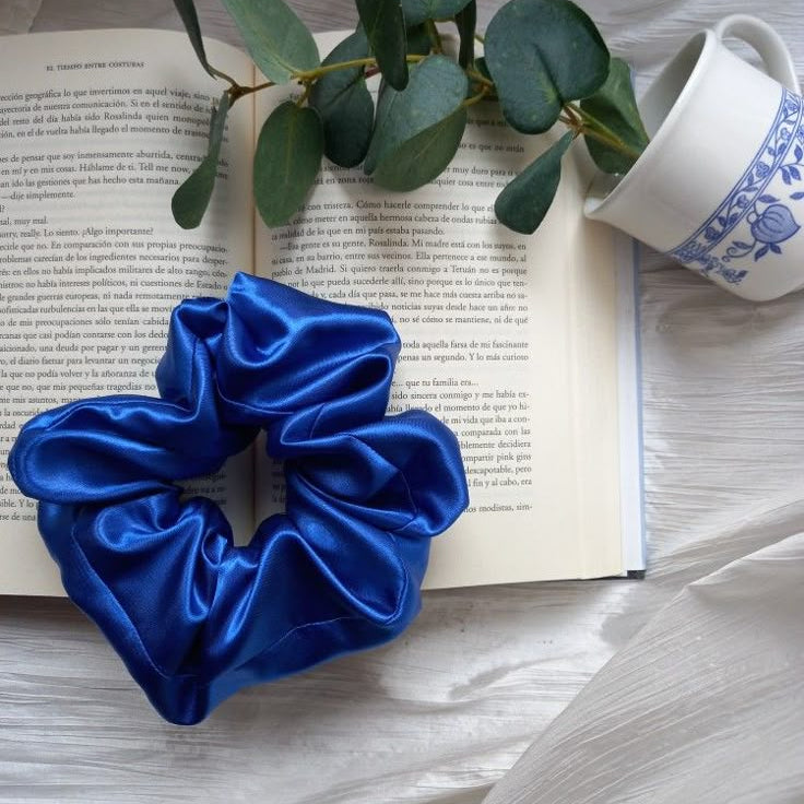 Premium Satin Scrunchies Set – Soft, Elegant Hair Ties for Women & Girls | Lush and Loop