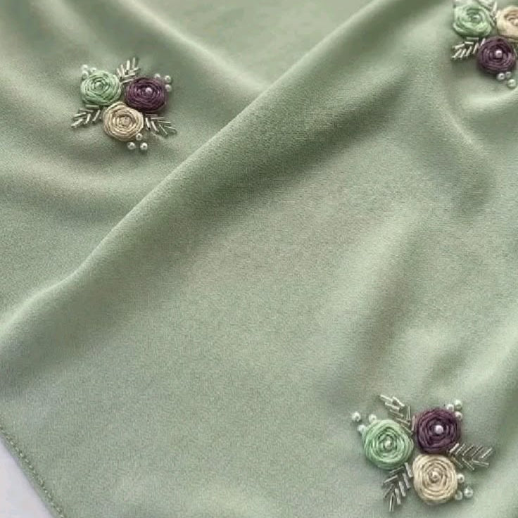 Dream Embroidered Hijab | Exclusive to Lush and Loop