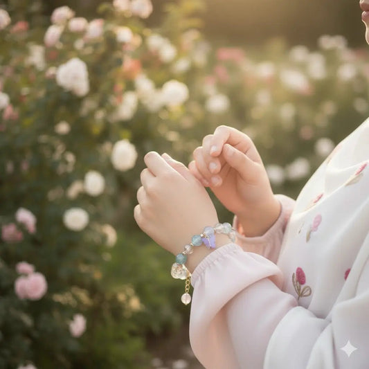 Crystal Beads  Bracelet for Girls