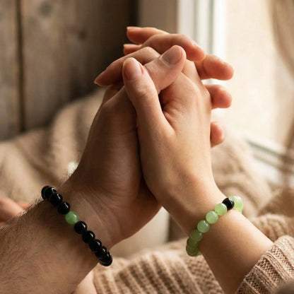 Lush & Loop Couple Bracelet – Matching Beaded Bracelets for Couples - Lush and Loop