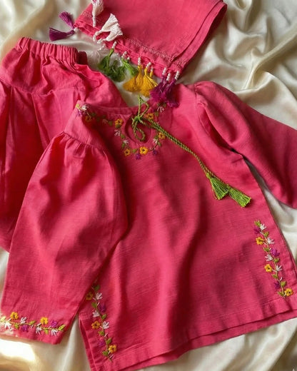 Lush and Loop Baby Girl Embroidered Dress - Lush and Loop