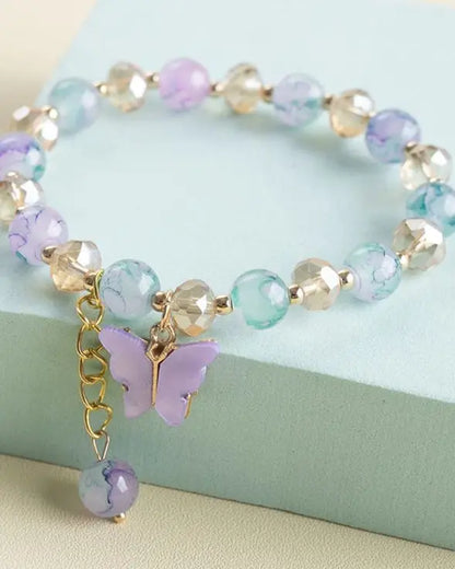 Crystal Beads  Bracelet for Girls - Lush and Loop