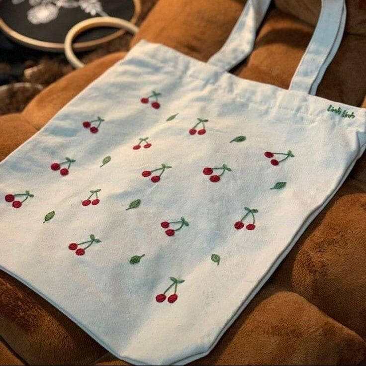 Embroidered Handbag – Stylish Handmade Shoulder Bag for Women | Lush and Loop