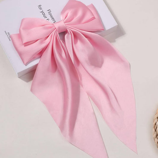 Long Tail Hair Bow Clip_Lush and Loop