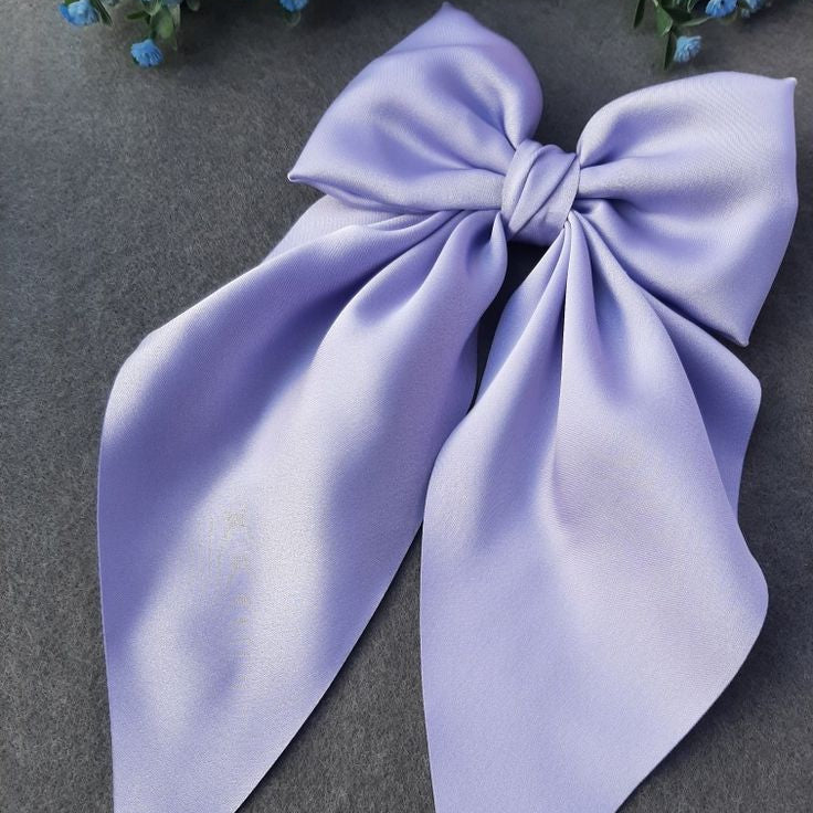Long Tail Hair Bow Clip_Lush and Loop